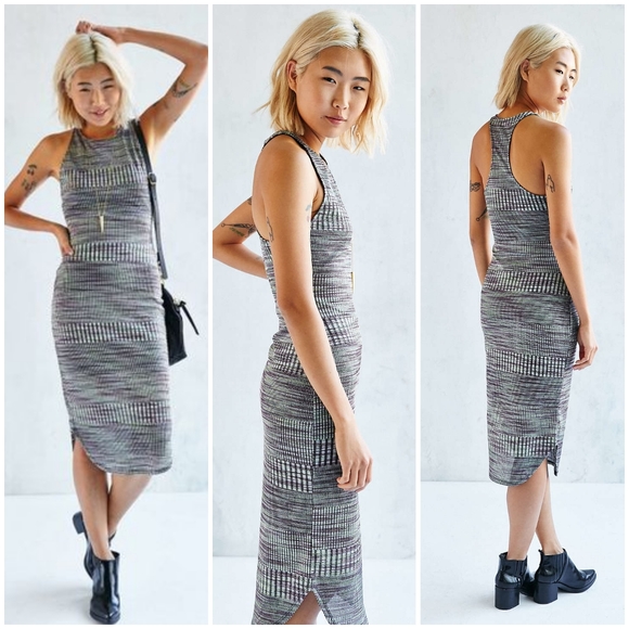 Urban Outfitters Dresses & Skirts - Ecote Multicolor Spacedye Bodycon Maxi Dress
